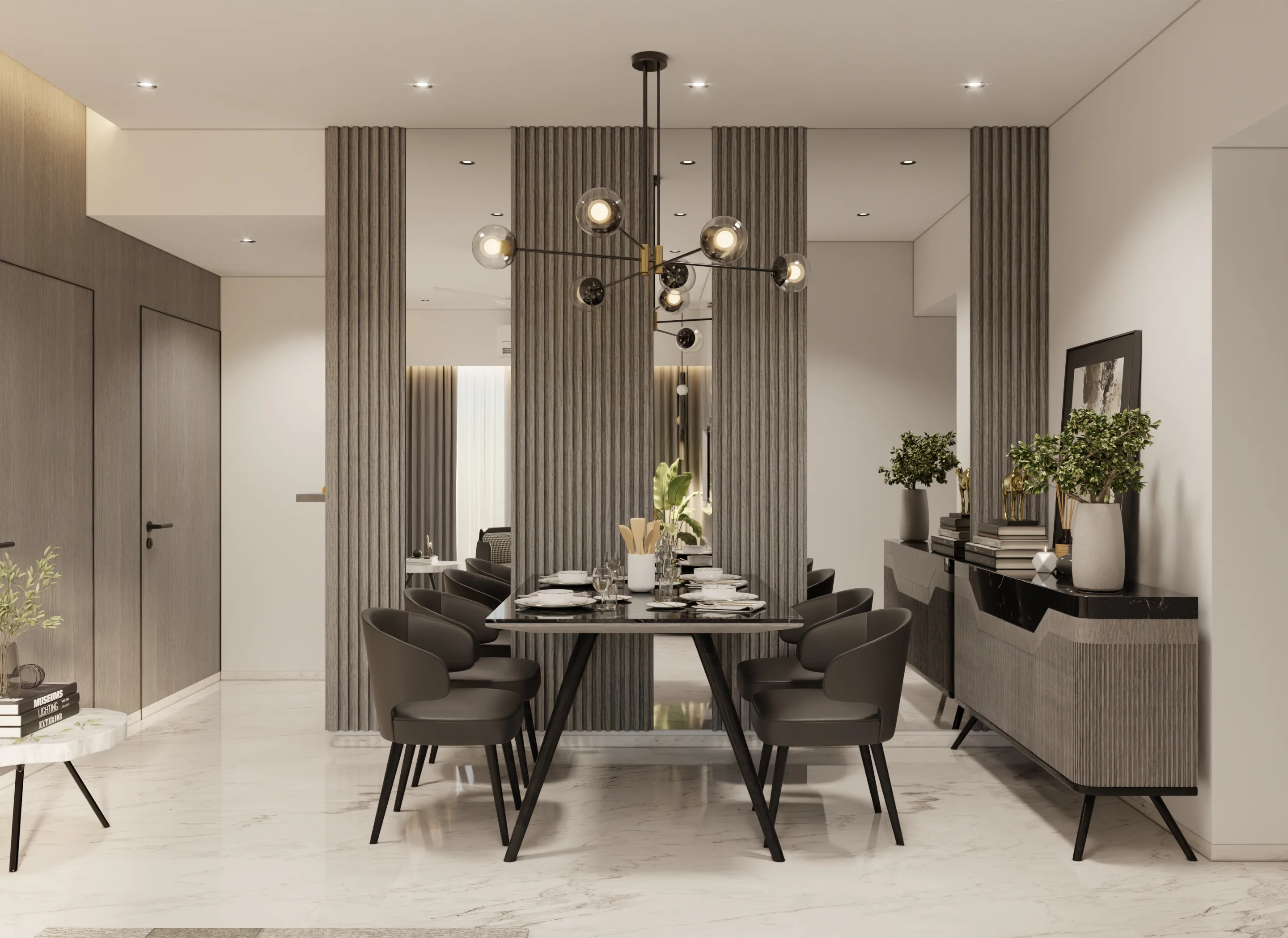 Dining Area Residential render