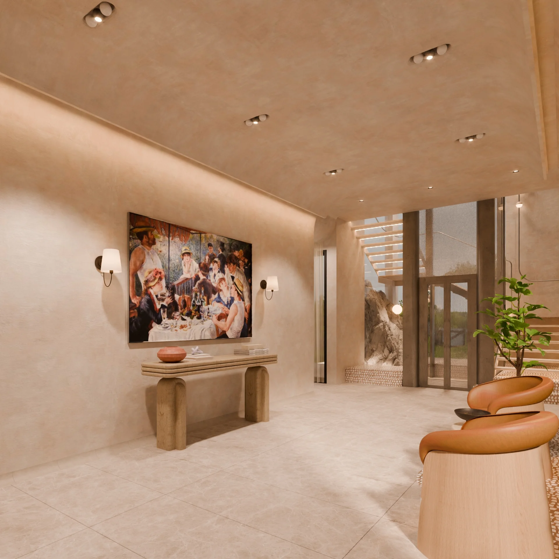Foyer Residential render