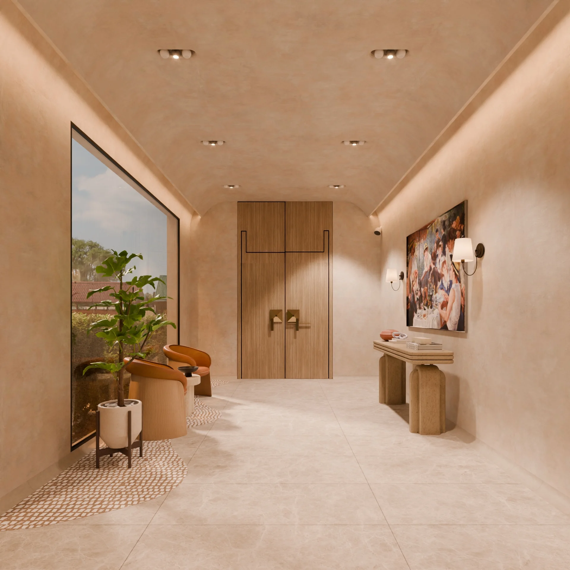 Foyer Residential render