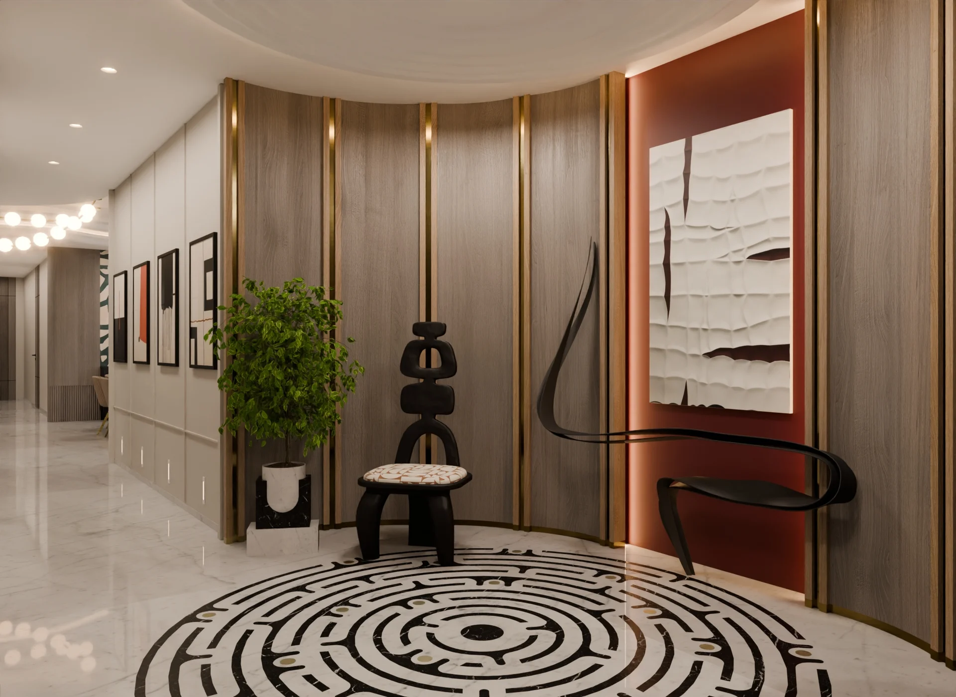 Foyer Residential render