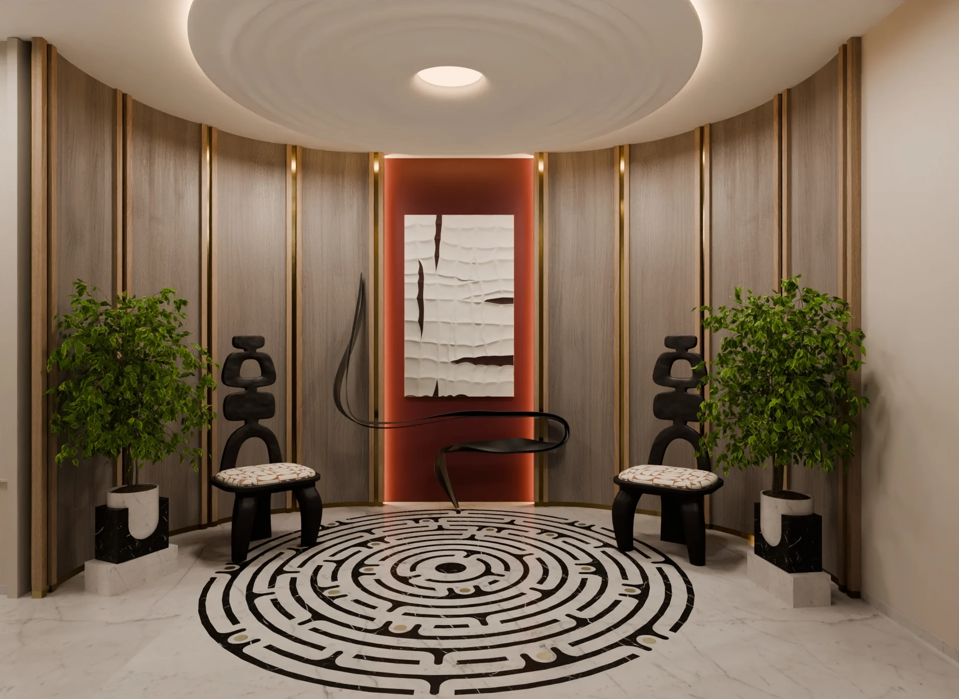 Foyer Residential render