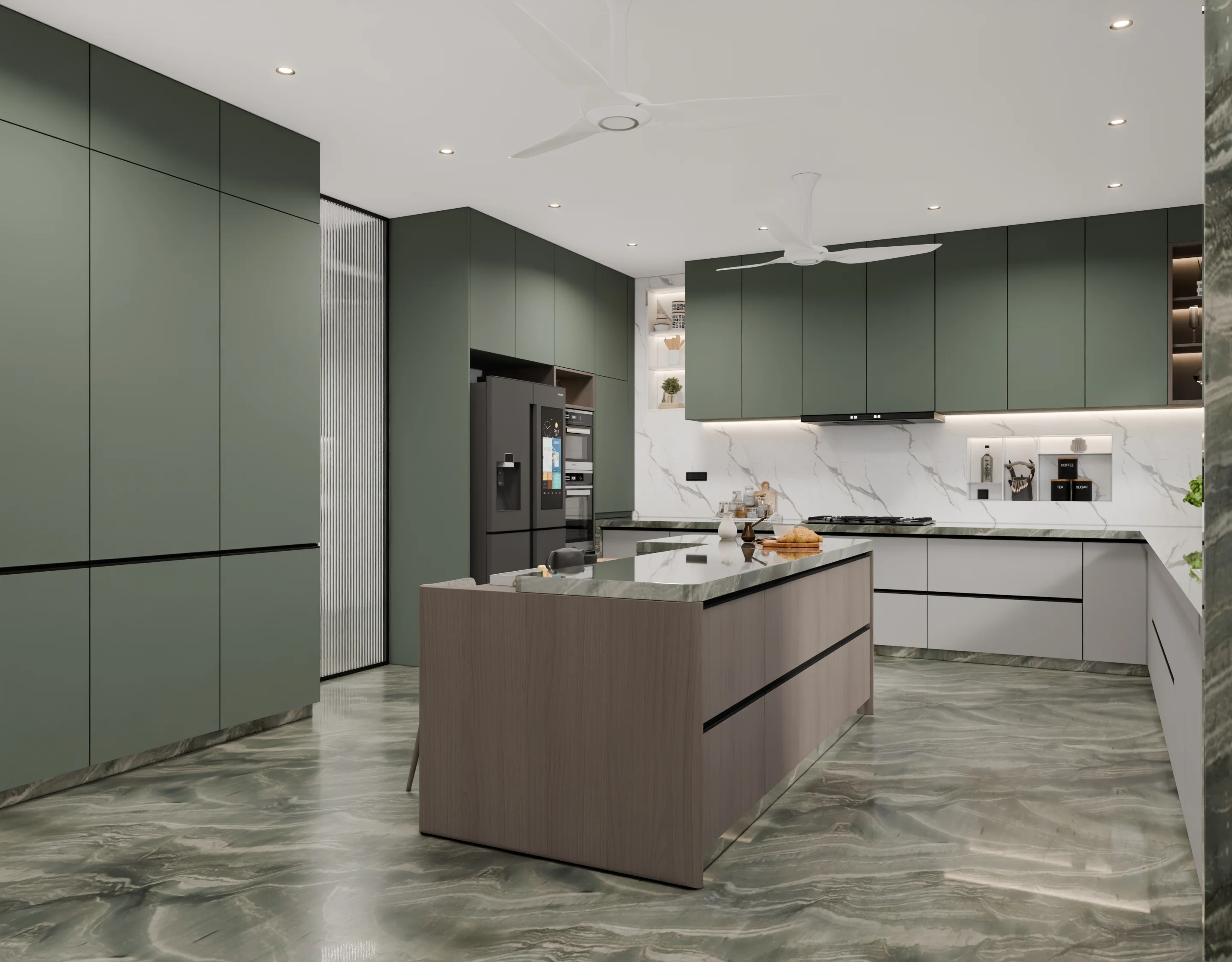 Kitchen Residential render