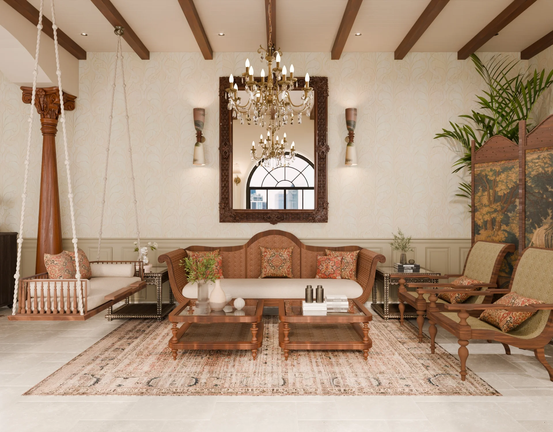 Living Room Residential render